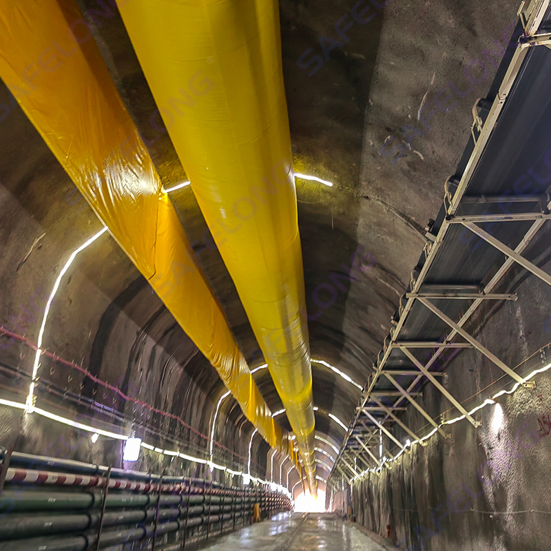 Rugalmas alagút szellőzőcsatorna