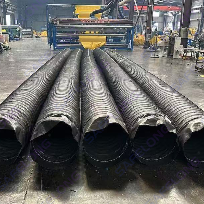 Rugalmas földalatti szénbánya szellőzőcsatorna